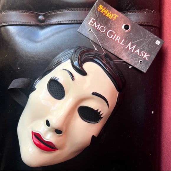 Spirit Accessories 25nwt Halloween Emo Girl Purge Mask Poshmark
